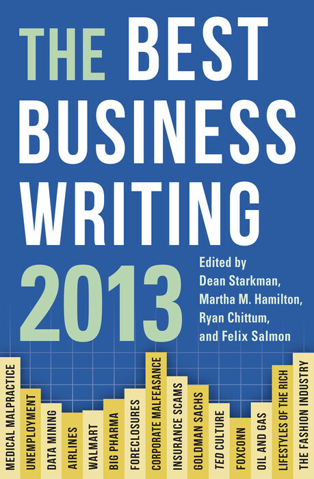 The Best Business Writing 2013 main product photo