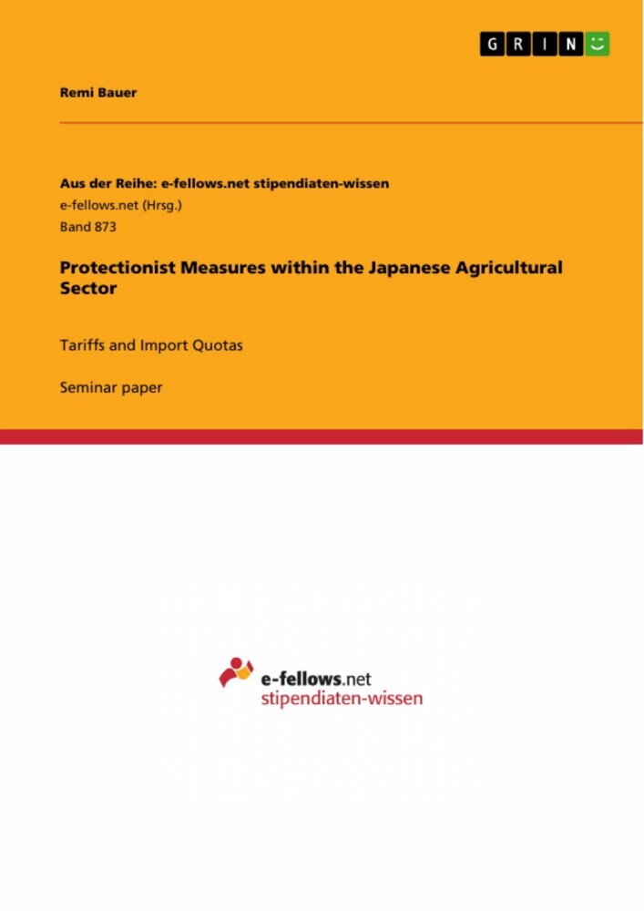 Protectionist Measures within the Japanese Agricultural Sector main product photo