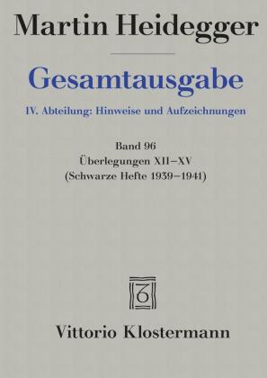 Überlegungen XII - XV. Bd.12-15