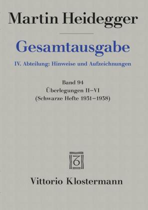Überlegungen II-VI. Bd.2-6