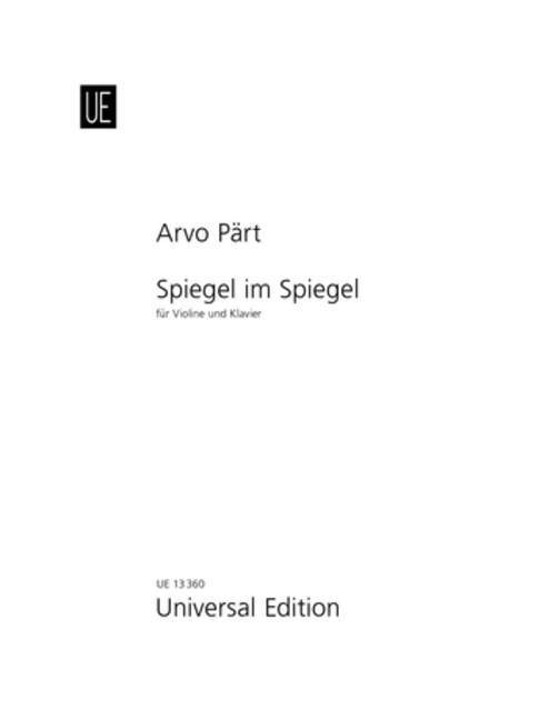 Spiegel im Spiegel main product photo