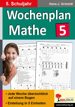 Wochenplan Mathe, 5. Schuljahr