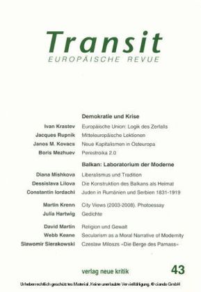 Transit 43. Europäische Revue