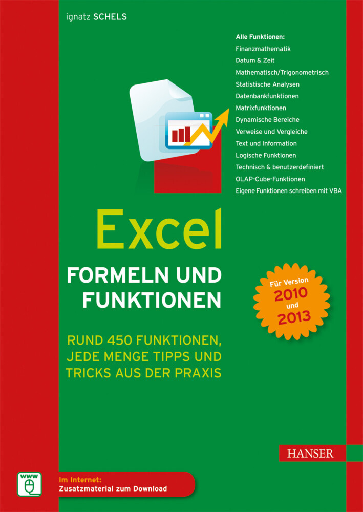 Excel Formeln und Funktionen main product photo