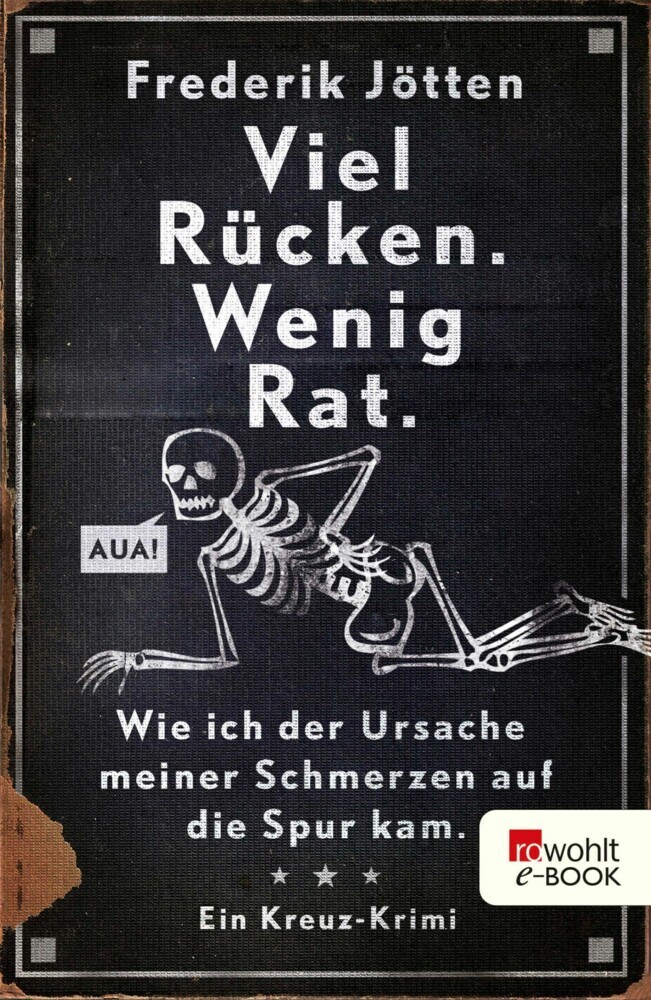 Viel Rücken. Wenig Rat. main product photo