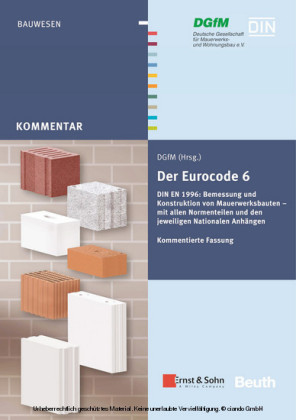 Der Eurocode 6 für Deutschland