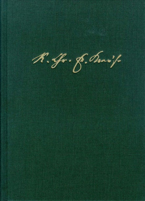 Karl Christian Friedrich Krause: Ausgewählte Schriften / Band III: Vermischte Schriften main product photo
