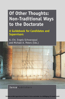 Of Other Thoughts: Non-Traditional Ways to the Doctorate