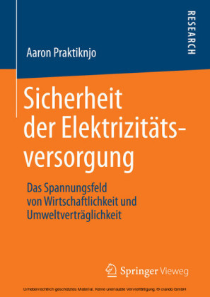 Sicherheit der Elektrizitätsversorgung