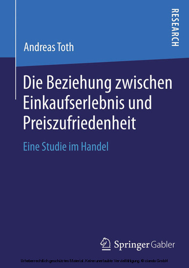 Die Beziehung zwischen Einkaufserlebnis und Preiszufriedenheit main product photo