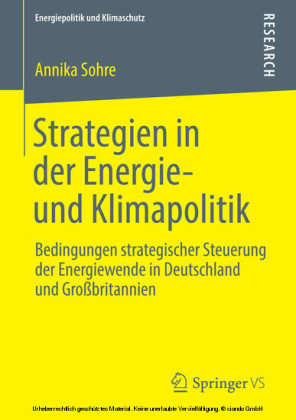 Strategien in der Energie- und Klimapolitik