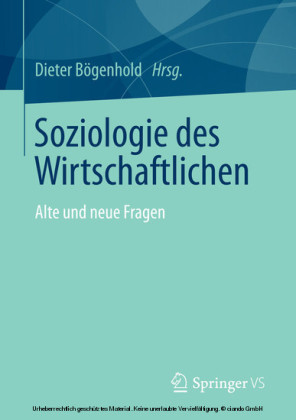 Soziologie des Wirtschaftlichen