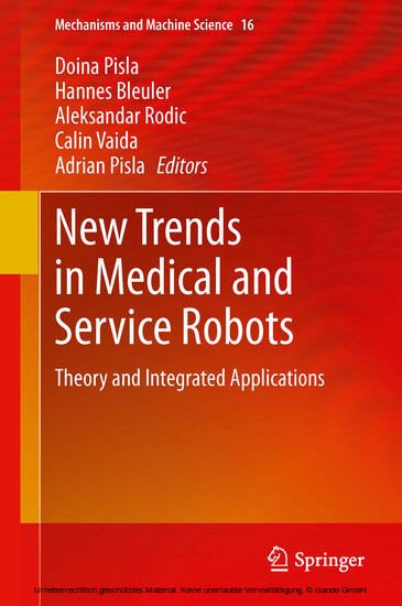 New Trends in Medical and Service Robots main product photo