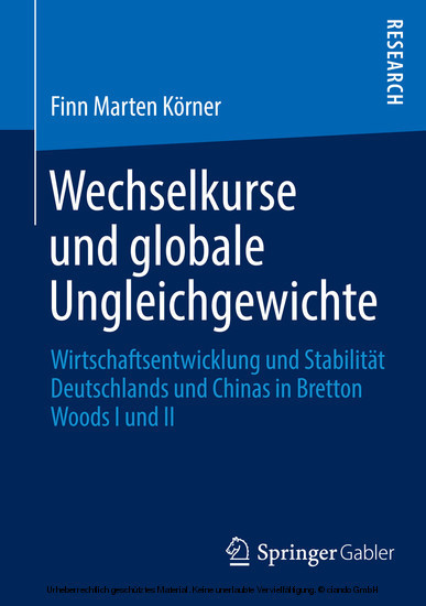 Wechselkurse und globale Ungleichgewichte main product photo