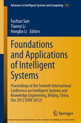 Foundations and Applications of Intelligent Systems