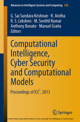 Computational Intelligence, Cyber Security and Computational Models