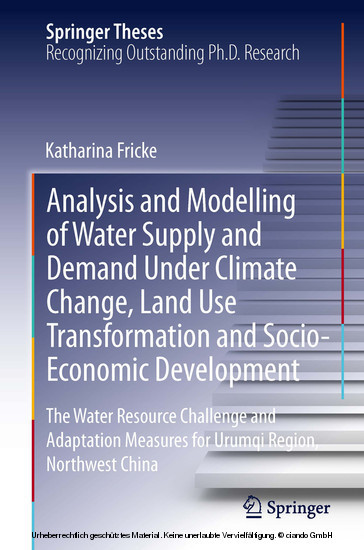 Analysis and Modelling of Water Supply and Demand Under Climate Change, Land Use Transformation and Socio-Economic Development main product photo