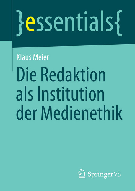 Die Redaktion als Institution der Medienethik main product photo