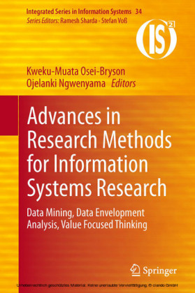 Advances in Research Methods for Information Systems Research