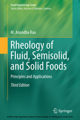 Rheology of Fluid, Semisolid, and Solid Foods