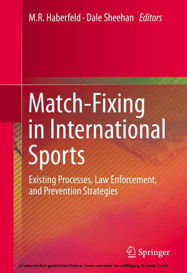 Match-Fixing in International Sports main product photo