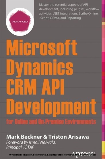 Microsoft Dynamics CRM API Development for Online and On-Premise Environments main product photo