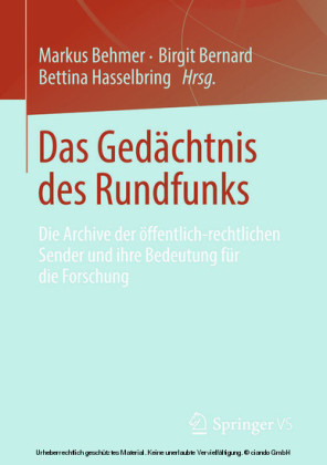 Das Gedächtnis des Rundfunks