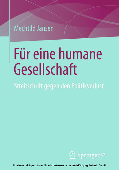 Für eine humane Gesellschaft main product photo