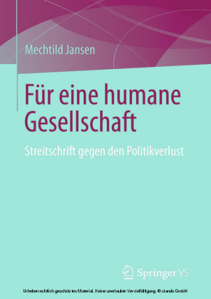 Für eine humane Gesellschaft
