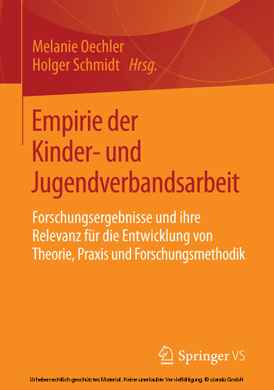 Empirie der Kinder- und Jugendverbandsarbeit main product photo