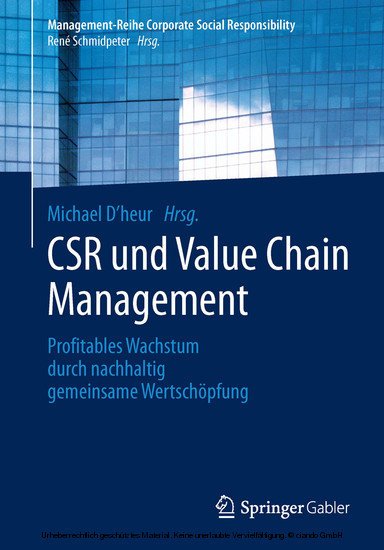 CSR und Value Chain Management main product photo