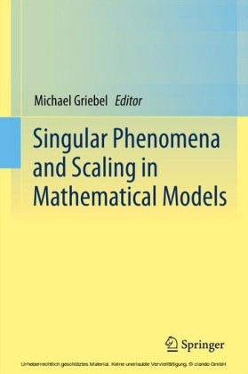 Singular Phenomena and Scaling in Mathematical Models