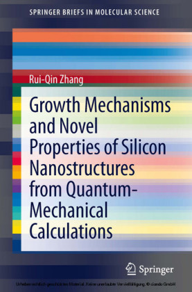 Growth Mechanisms and Novel Properties of Silicon Nanostructures from Quantum-Mechanical Calculations