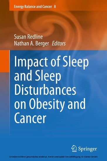 Impact of Sleep and Sleep Disturbances on Obesity and Cancer main product photo