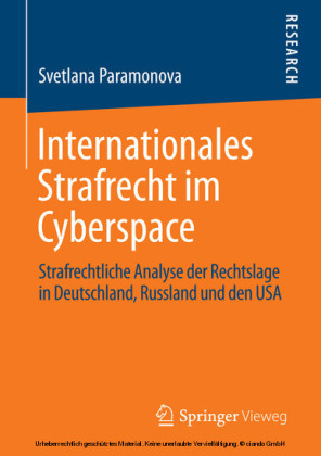 Internationales Strafrecht im Cyberspace