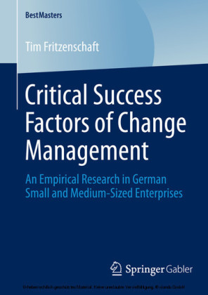 Critical Success Factors of Change Management