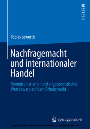Nachfragemacht und internationaler Handel