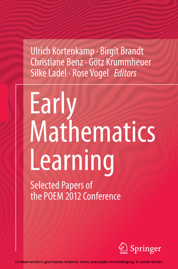 Early Mathematics Learning main product photo