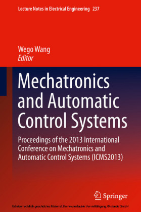 Mechatronics and Automatic Control Systems
