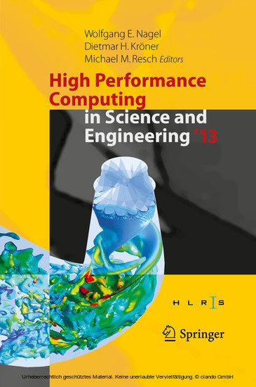 High Performance Computing in Science and Engineering '13 main product photo