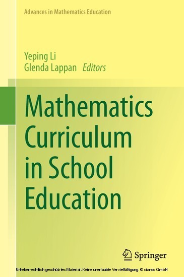 Mathematics Curriculum in School Education main product photo