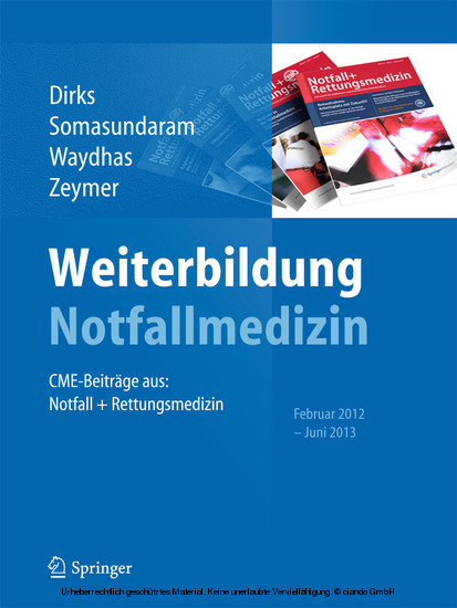 Weiterbildung Notfallmedizin main product photo