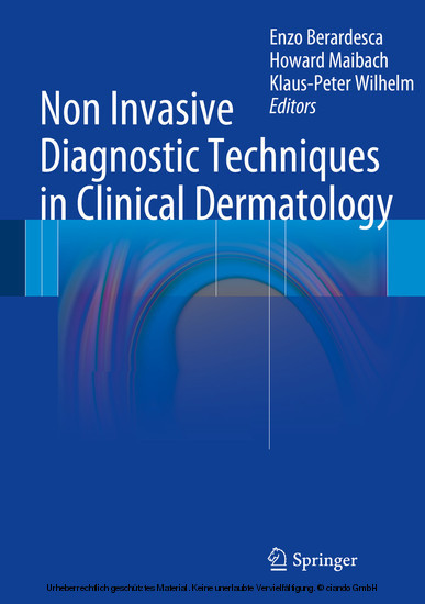 Non Invasive Diagnostic Techniques in Clinical Dermatology main product photo