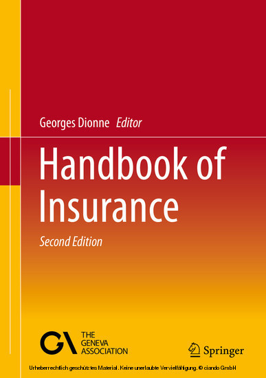 Handbook of Insurance main product photo