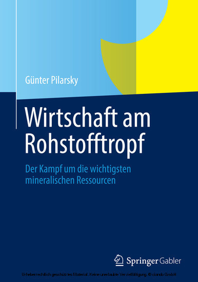 Wirtschaft am Rohstofftropf main product photo
