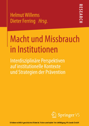 Macht und Missbrauch in Institutionen