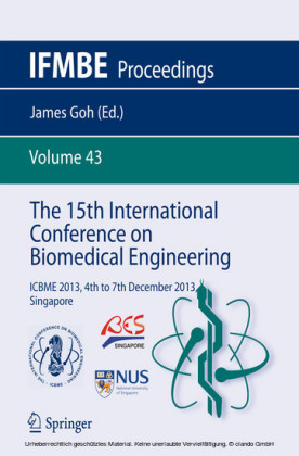 The 15th International Conference on Biomedical Engineering