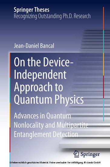 On the Device-Independent Approach to Quantum Physics main product photo