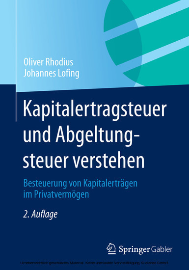 Kapitalertragsteuer und Abgeltungsteuer verstehen main product photo