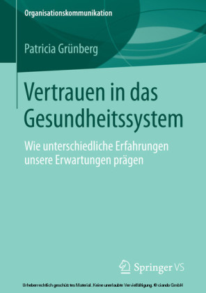 Vertrauen in das Gesundheitssystem